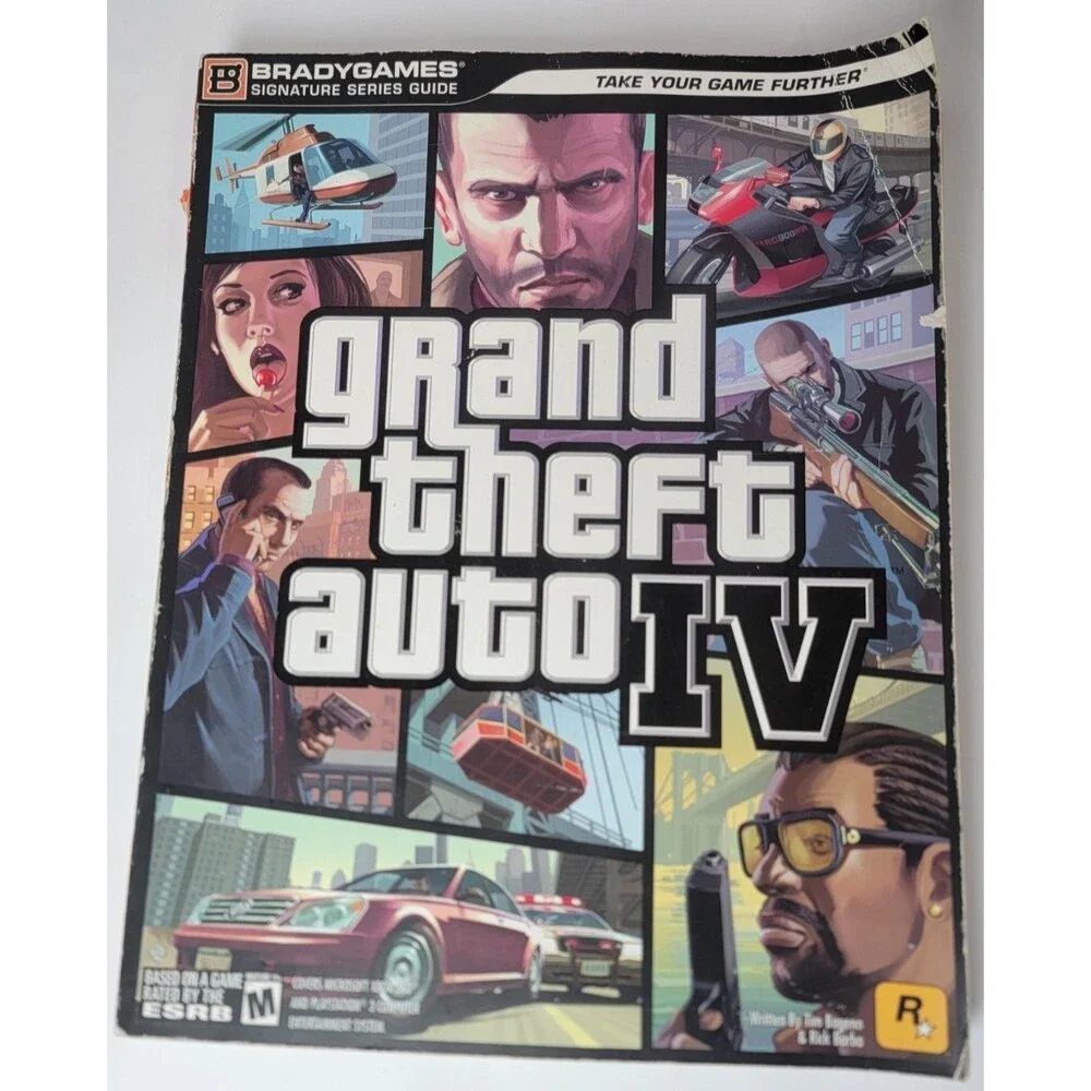Grand Theft Auto IV Brady Games Official Strategy Guide Book
